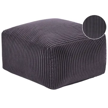 Puff Mukki - Mörkgrå - Möbler - Stolar & fåtöljer - Pall & puff - Sittpuff