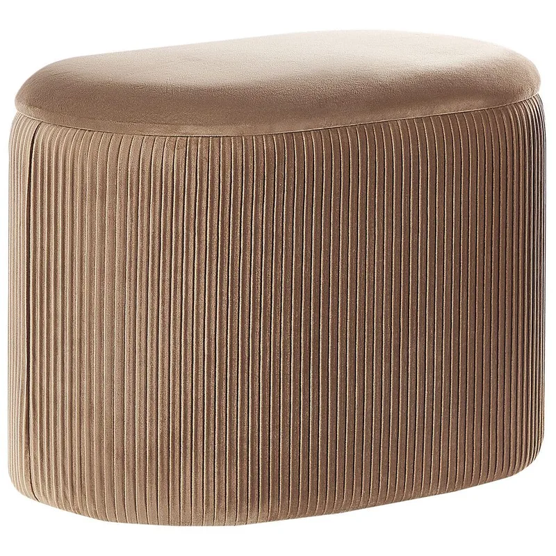 Puff Richland - Beige - Möbler - Stolar & fåtöljer - Pall & puff - Sittpuff