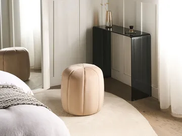 Puff Selby - Beige - Möbler - Stolar & fåtöljer - Pall & puff - Sittpuff