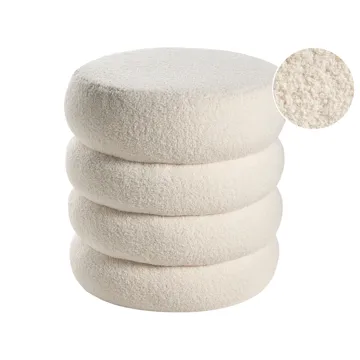 Puff Sumpter - Off-White - Möbler - Stolar & fåtöljer - Pall & puff - Sittpuff