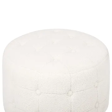 Puff Tampa - Vit - Möbler - Stolar & fåtöljer - Pall & puff - Sittpuff