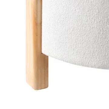 Puff Terry - Off-White - Möbler - Stolar & fåtöljer - Pall & puff - Sittpuff