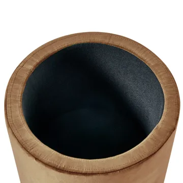 Puff Wenona - Mörkbrun - Möbler - Stolar & fåtöljer - Pall & puff - Sittpuff - Sittpuff med förvaring