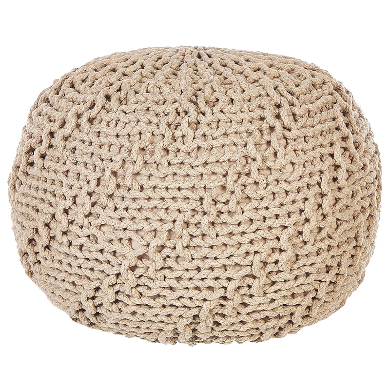 Puff Priene - Beige - Möbler - Stolar & fåtöljer - Pall & puff - Sittpuff
