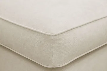 Rossita lyx Fotpall - Beige Tyg - Möbler - Stolar & fåtöljer - Pall & puff - Fotpall
