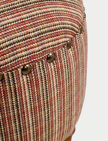 Rubby Sittpuff 38 cm Rund - Flerfärgad - Möbler - Stolar & fåtöljer - Pall & puff - Fotpall