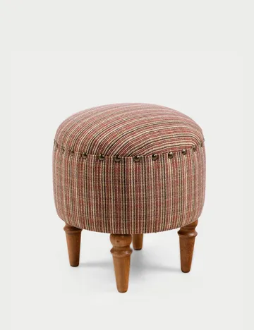 Rubby Sittpuff 38 cm Rund - Flerfärgad - Möbler - Stolar & fåtöljer - Pall & puff - Fotpall