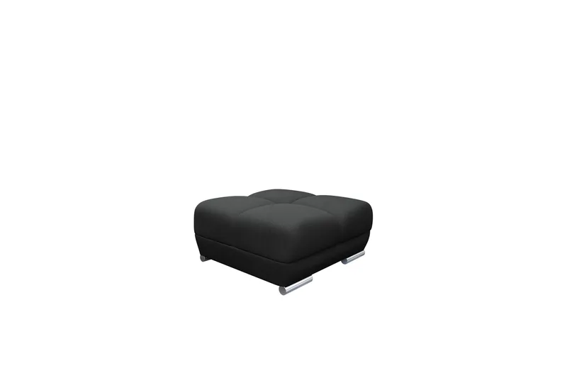 Simerly Fotpall 90 cm, Svart