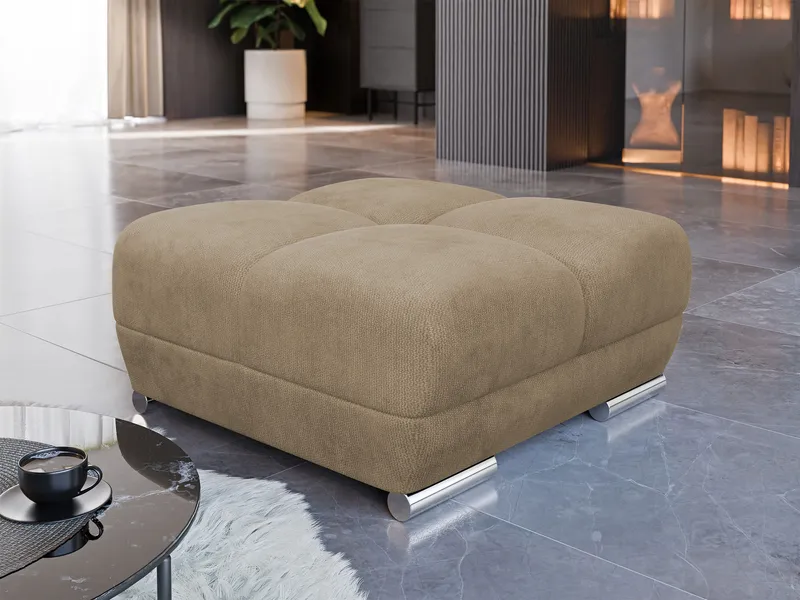 Simerly Fotpall - beige - Möbler - Stolar & fåtöljer - Pall & puff - Sittpuff