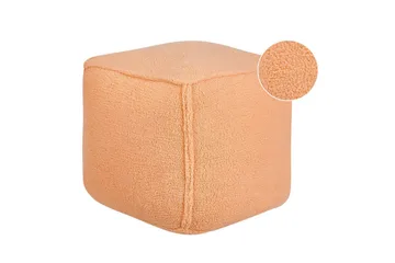 Sittpuff Alipur Orange - Orange - Möbler - Stolar & fåtöljer - Pall & puff - Sittpuff