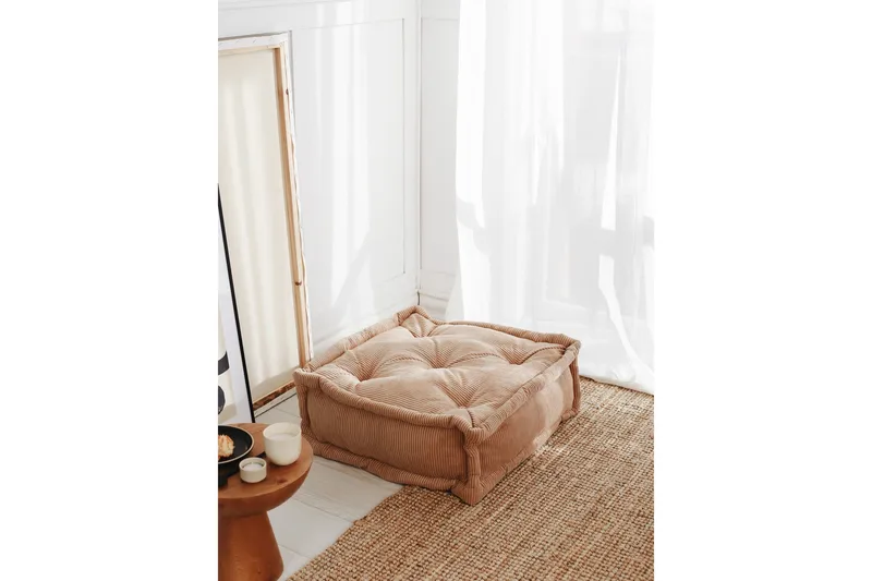 Biskuvi Sittpuff 55 cm - Camel - Möbler - Stolar & fåtöljer - Pall & puff - Sittpuff