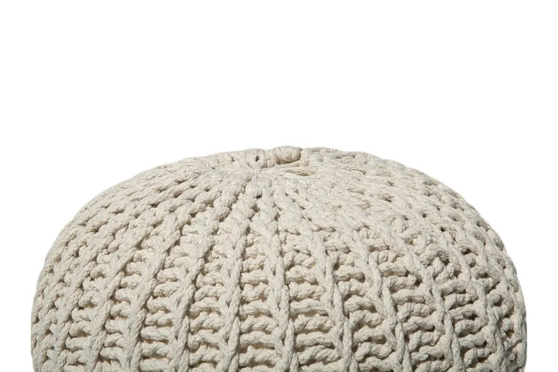 Conrad Ii Sittpuff 50 cm - Beige - Möbler - Stolar & fåtöljer - Pall & puff - Sittpuff