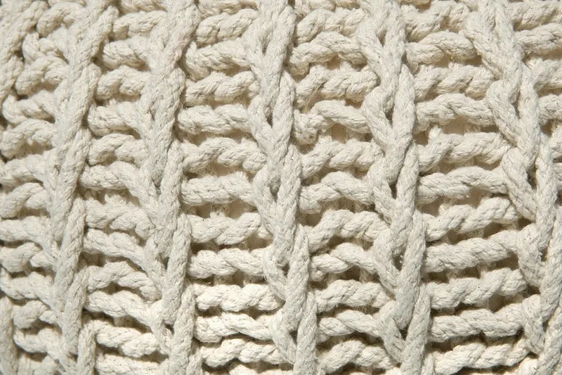 Conrad Ii Sittpuff 50 cm - Beige - Möbler - Stolar & fåtöljer - Pall & puff - Sittpuff