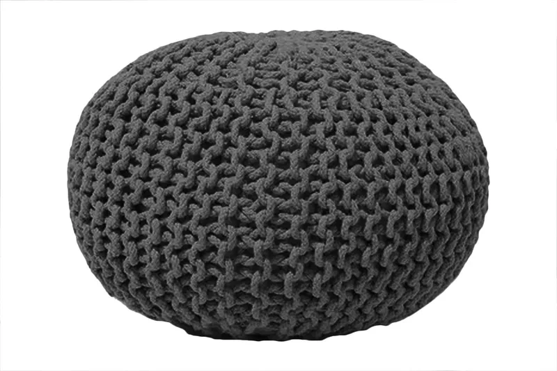 Conrad Sittpuff 40 cm, Grå