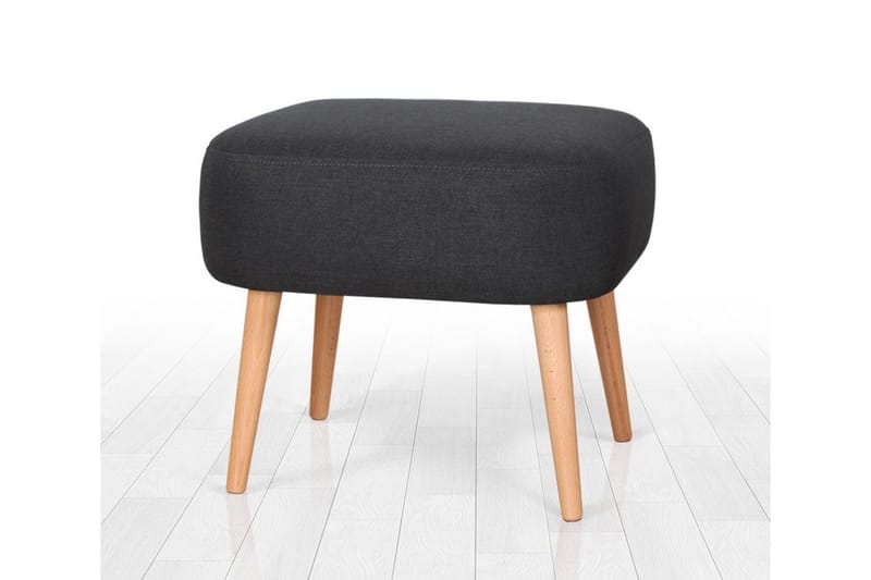 Demopolis Sittpuff 50 cm - Mörkgrå - Möbler - Stolar & fåtöljer - Pall & puff - Sittpuff