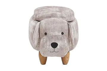 Doggy Sittpuff med Förvaring - Beige - Möbler - Stolar & fåtöljer - Pall & puff - Sittpuff
