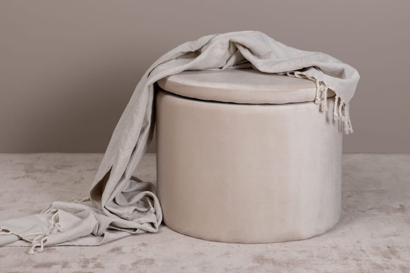 Dunken Sittpuff - Beige - Möbler - Stolar & fåtöljer - Pall & puff - Sittpuff - Sittpuff med förvaring