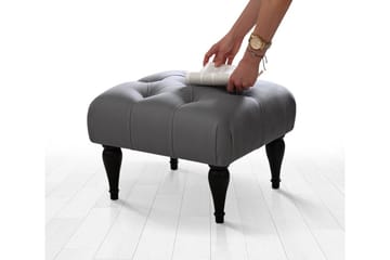 Frankfort Sittpuff 51 cm - Grå - Möbler - Stolar & fåtöljer - Pall & puff - Sittpuff