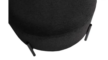Karan Puff med förvaring 55 cm Rund - Antracit - Möbler - Stolar & fåtöljer - Pall & puff - Sittpuff - Sittpuff med förvaring