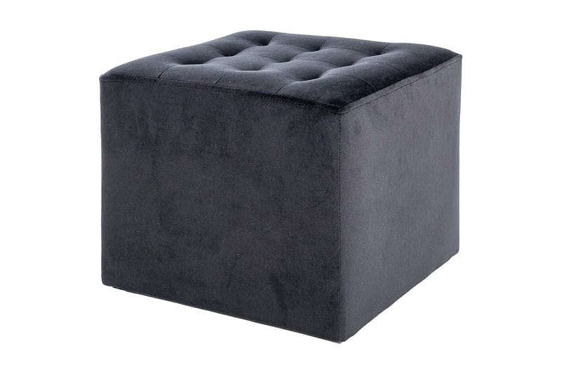 Lorinna Sittpuff - Sammet/Svart - Möbler - Stolar & fåtöljer - Pall & puff - Sittpuff
