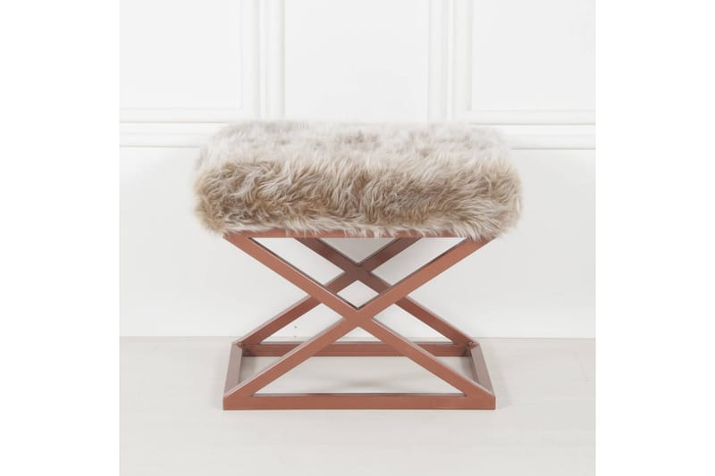 Mantu Sittpuff 50 cm - Grå - Möbler - Stolar & fåtöljer - Pall & puff - Sittpuff