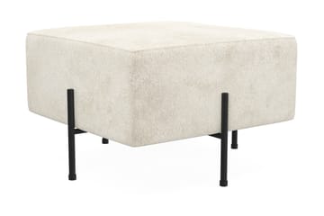 Menard Compact Sittpuff 60 cm Kvadratisk - Vit - Möbler - Stolar & fåtöljer - Pall & puff - Sittpuff