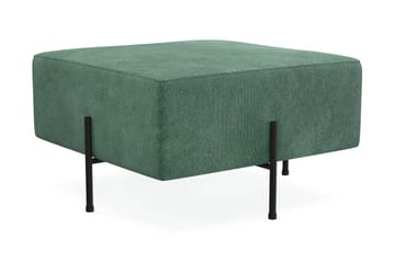 Menard Compact Sittpuff 70 cm Kvadratisk - Grön - Möbler - Stolar & fåtöljer - Pall & puff - Sittpuff