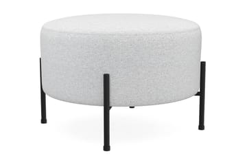 Menard Compact Sittpuff Rund 60 cm - Ljusgrå - Möbler - Stolar & fåtöljer - Pall & puff - Sittpuff