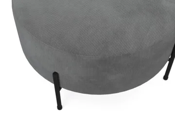 Menard Compact Sittpuff Rund 70 cm - Grå - Möbler - Stolar & fåtöljer - Pall & puff - Sittpuff