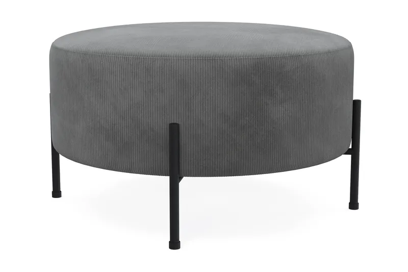 Menard Compact Sittpuff Rund 70 cm - Grå - Möbler - Stolar & fåtöljer - Pall & puff - Sittpuff