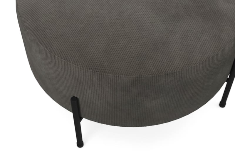 Menard Compact Sittpuff Rund 70 cm - Mörkgrå - Möbler - Stolar & fåtöljer - Pall & puff - Sittpuff