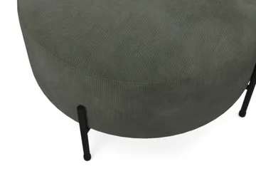 Menard Compact Sittpuff Rund 70 cm - Mörkgrön - Möbler - Stolar & fåtöljer - Pall & puff - Sittpuff