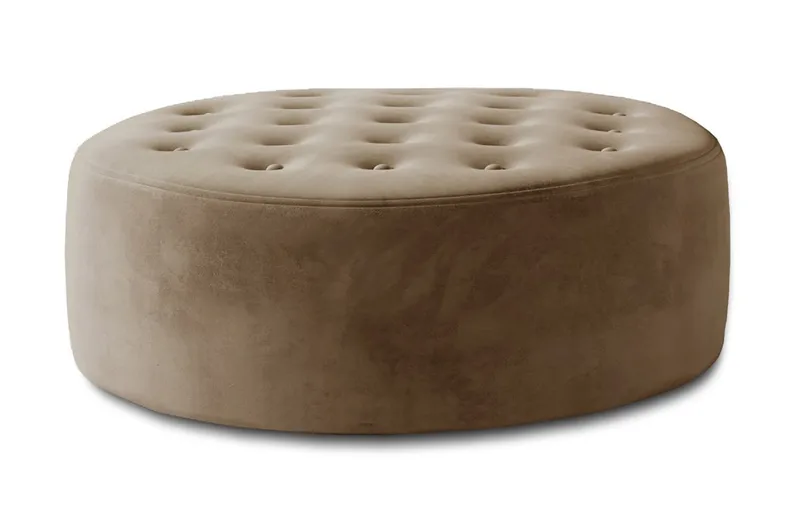 Montyda Sittpuff Rund, Beige