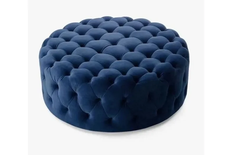 Munder Sittpuff 70 cm - Mörkblå - Möbler - Stolar & fåtöljer - Pall & puff - Sittpuff