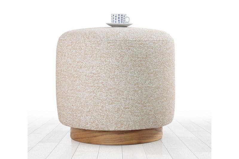 Namra Sittpuff 45 cm - Beige - Möbler - Stolar & fåtöljer - Pall & puff - Sittpuff