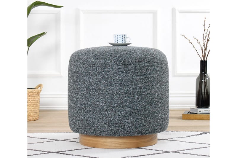 Namra Sittpuff 45 cm - Grå - Möbler - Stolar & fåtöljer - Pall & puff - Sittpuff