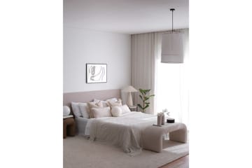 Narpendra Sittpuff 106 cm - Vit - Möbler - Stolar & fåtöljer - Pall & puff - Sittpuff