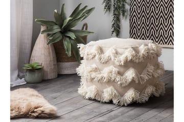 Nashik Sittpuff 45 cm - Beige - Möbler - Stolar & fåtöljer - Pall & puff - Sittpuff