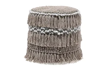 Noida Sittpuff 44 cm - Beige - Möbler - Stolar & fåtöljer - Pall & puff - Sittpuff