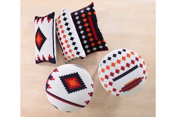 Opelousas Sittpuff 46 cm - Flerfärgad - Möbler - Stolar & fåtöljer - Pall & puff - Sittpuff