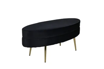 Otto Sittpuff - Svart - Möbler - Stolar & fåtöljer - Pall & puff - Sittpuff