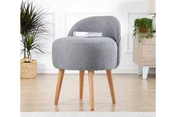 Philippi Sittpuff 42 cm - Grå - Möbler - Stolar & fåtöljer - Pall & puff - Sittpuff