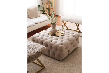 Seban Sittpuff 80 cm - Cream - Möbler - Stolar & fåtöljer - Pall & puff - Sittpuff