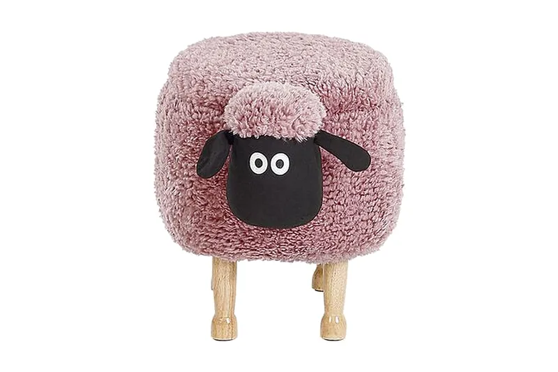 Sheep Sittpuff med Förvaring - Rosa - Möbler - Stolar & fåtöljer - Pall & puff - Sittpuff