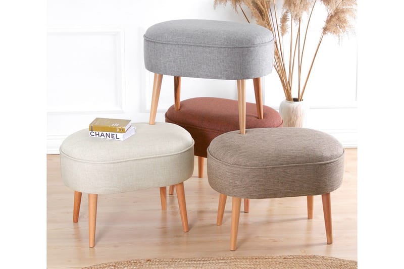 Sparks Sittpuff 63 cm - Beige - Möbler - Stolar & fåtöljer - Pall & puff - Sittpuff