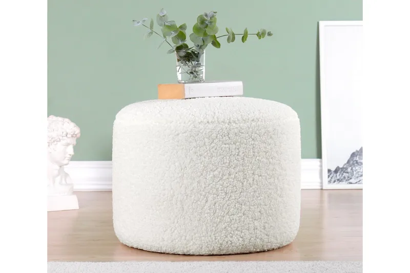 Whitman Sittpuff 54 cm, Vit
