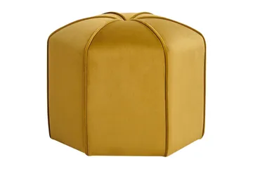 Sittpuff Wishek Gul - Gul - Möbler - Stolar & fåtöljer - Pall & puff - Sittpuff