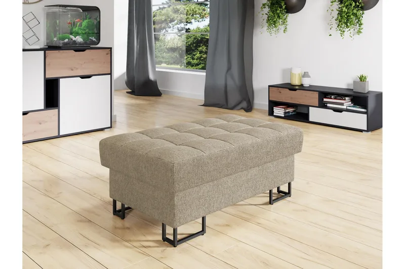 Warwick Sittpuff - Beige - Möbler - Stolar & fåtöljer - Pall & puff - Sittpuff