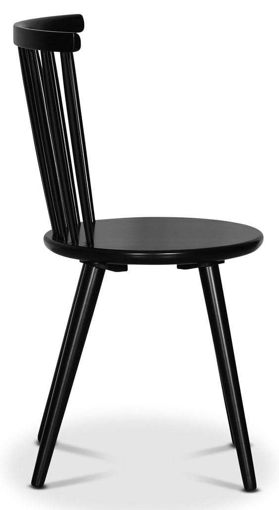 Pinnstol svart - Castor - svart - Möbler - Stolar & fåtöljer - Matstol & köksstol