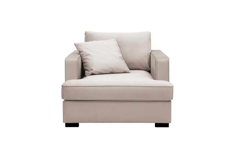 Rossita Extra Djup Fåtölj - Beige - Möbler - Stolar & fåtöljer - Fåtölj
